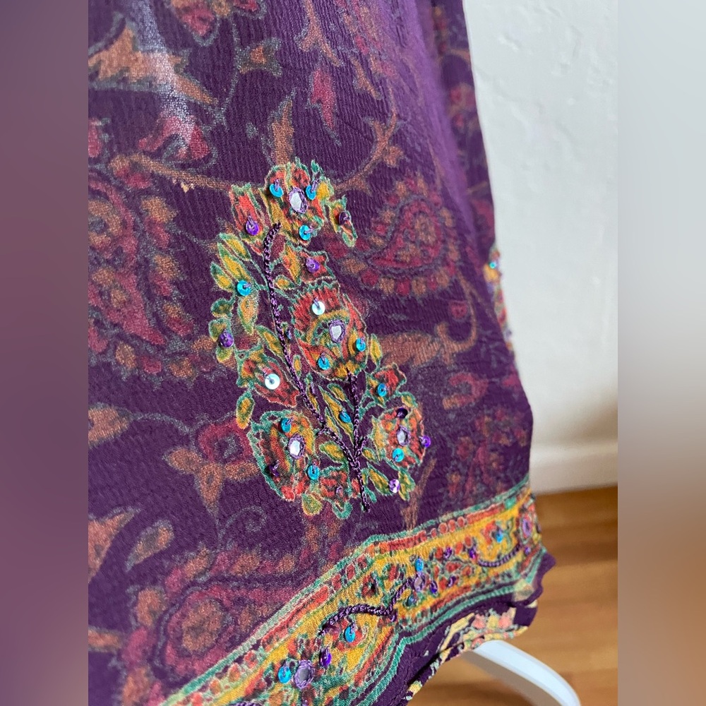 Silk Indian tunic - Picture 12 of 14